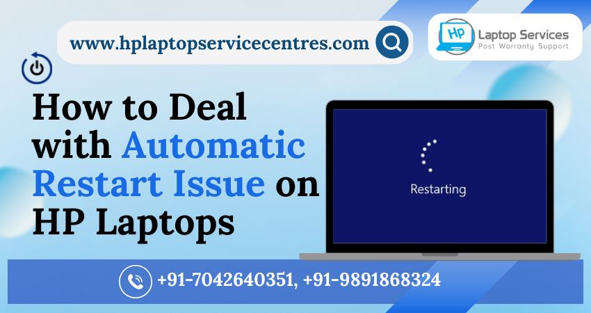 Automatic Restart Issue on HP Laptops