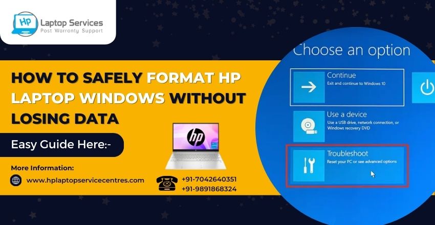 Format HP Laptop Windows