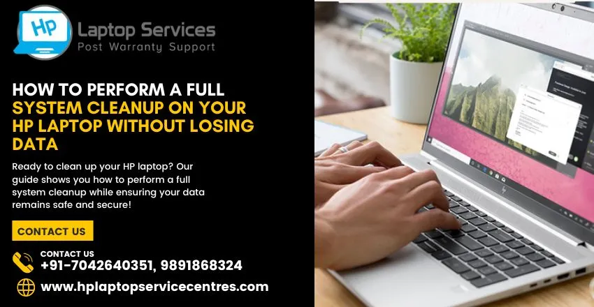 HP Laptop Cleanup