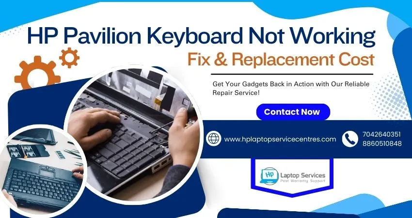 HP Pavilion Keyboard Not Working 