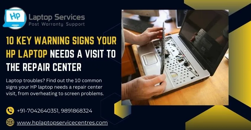 HP Laptop Needs a Visit to the Repair Center