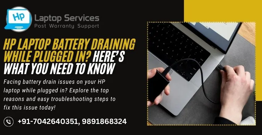 HP Laptop Battery Draining 