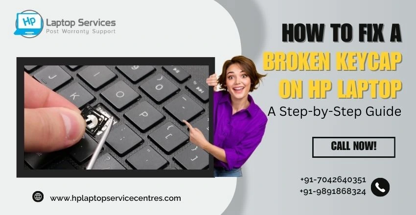 Broken Keycap on HP Laptop