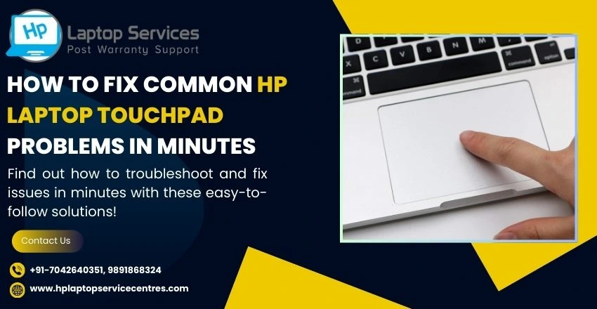 HP Laptop Touchpad Problems 