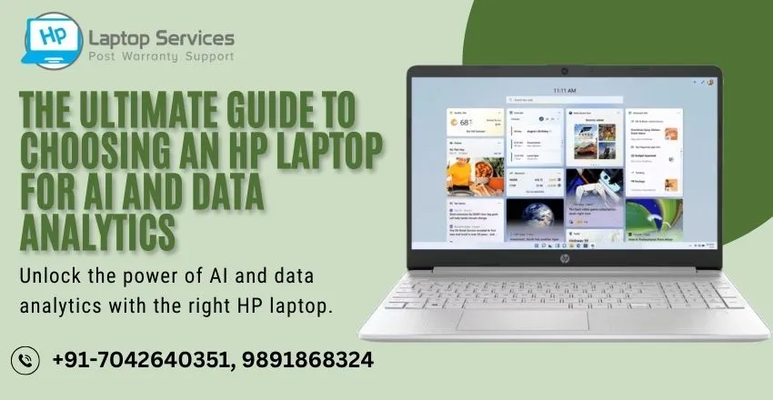 HP Laptop for AI and Data Analytics