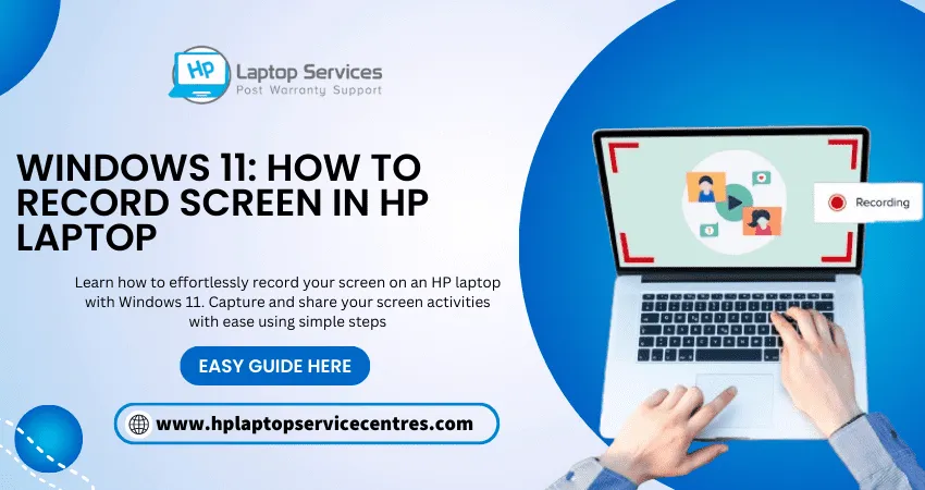 Windows 11: How To Record Screen in Hp Laptop
