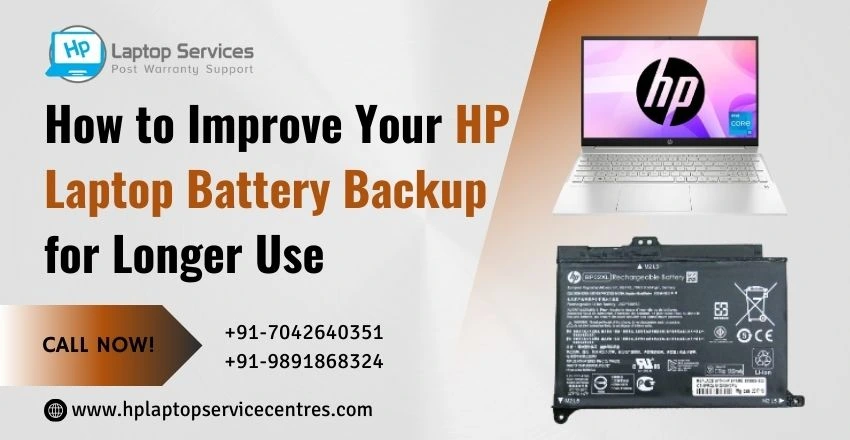 HP laptop battery backup