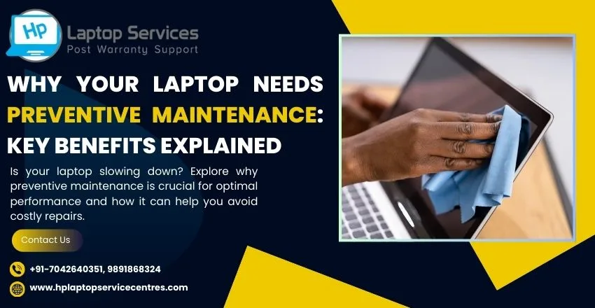 HP Laptop Needs Preventive Maintenance