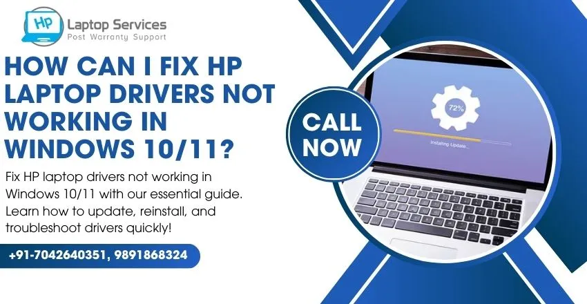 HP Laptop Drivers Not Working 