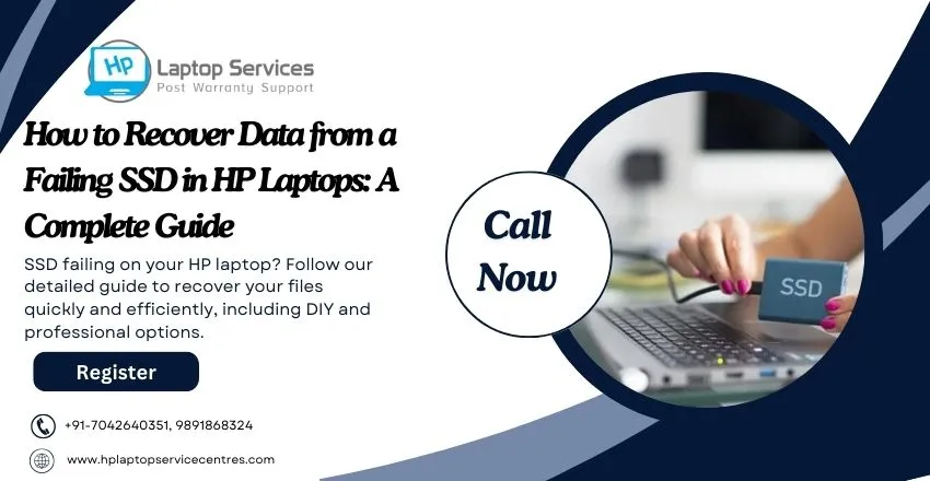 Recover Data from a Failing SSD in HP Laptop